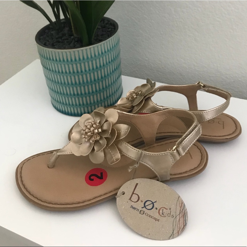 BORC by BORN  Girls Sandals Sz 2